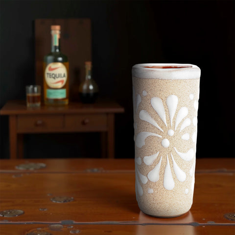 Arena Wedding Favor Shot Glasses – 2 oz Textured Ceramic for a Celebratory Toast – Unique, Elegant Party Favors for Guests at Receptions, Events & Rehearsal Dinners - MEXTEQUIL