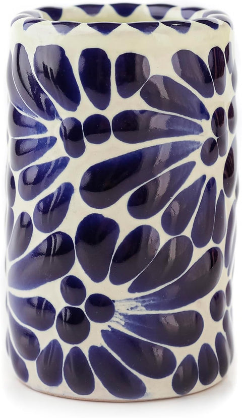 Vibrant Hand-Painted Talavera Mexican Ceramic 2 Oz Shot Glasses Set