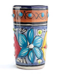 Talavera Shot Glasses - Set of 4 - 2 Oz (Puebla) - MEXTEQUIL: MEXICRAFT IMPORTS LLC