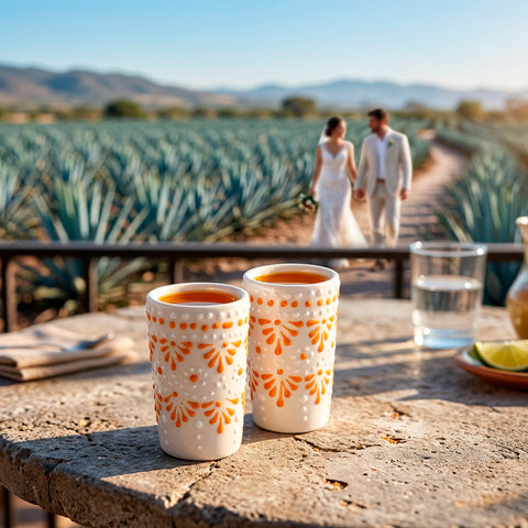 Talavera & Ceramic  Hand-Painted Glasses